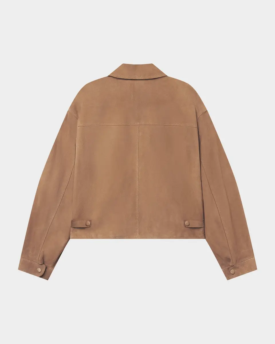 Frame The Suede Utility Jacket | Thumbnail 7 Frame The Suede Utility Jacket | Thumbnail 7