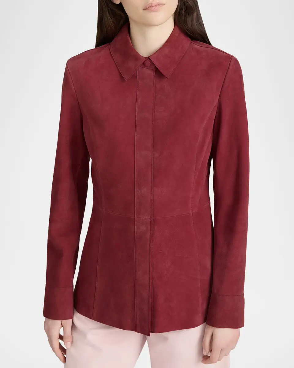 Frame The Suede Shirt | Thumbnail 4