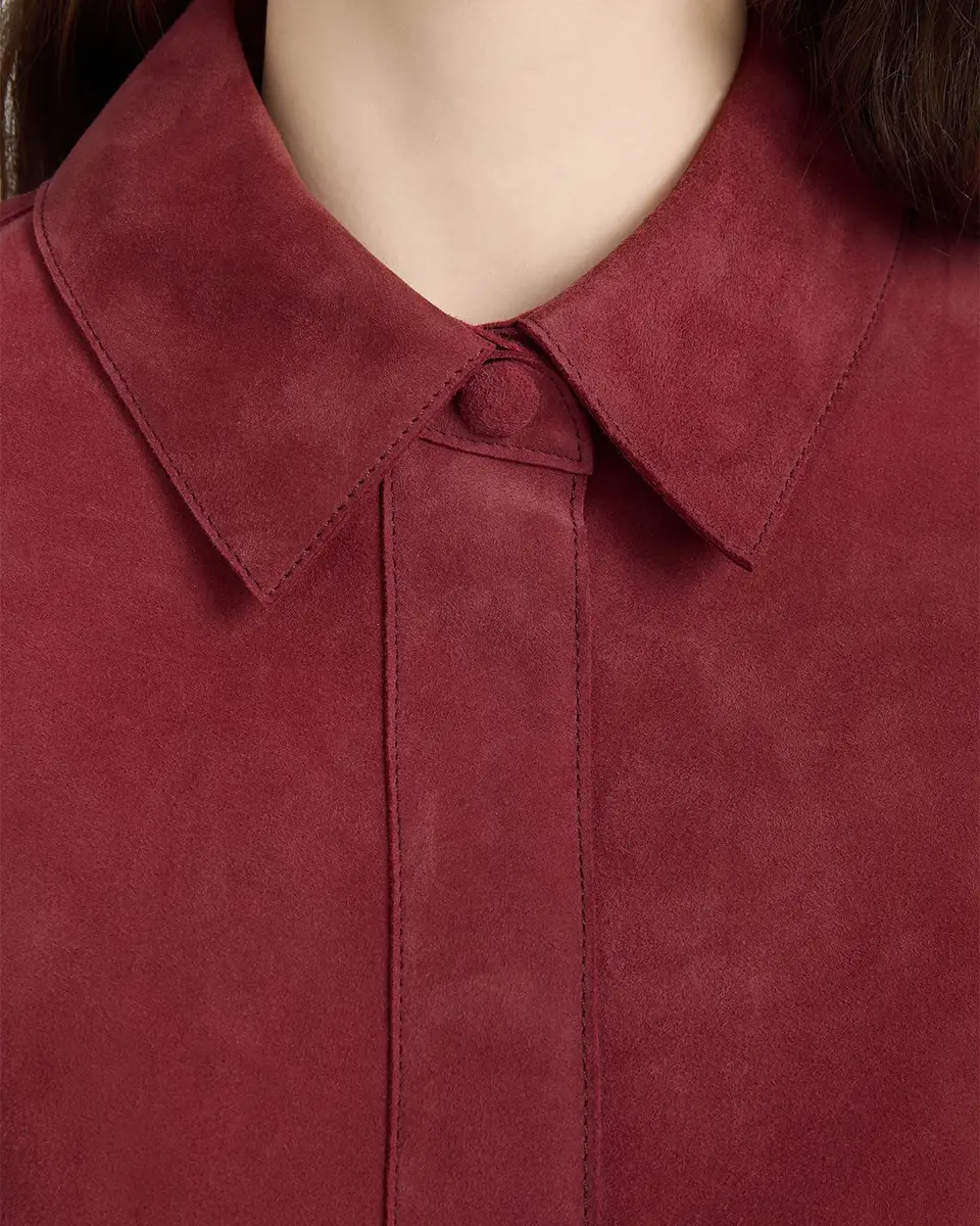 Frame The Suede Shirt | Thumbnail 5