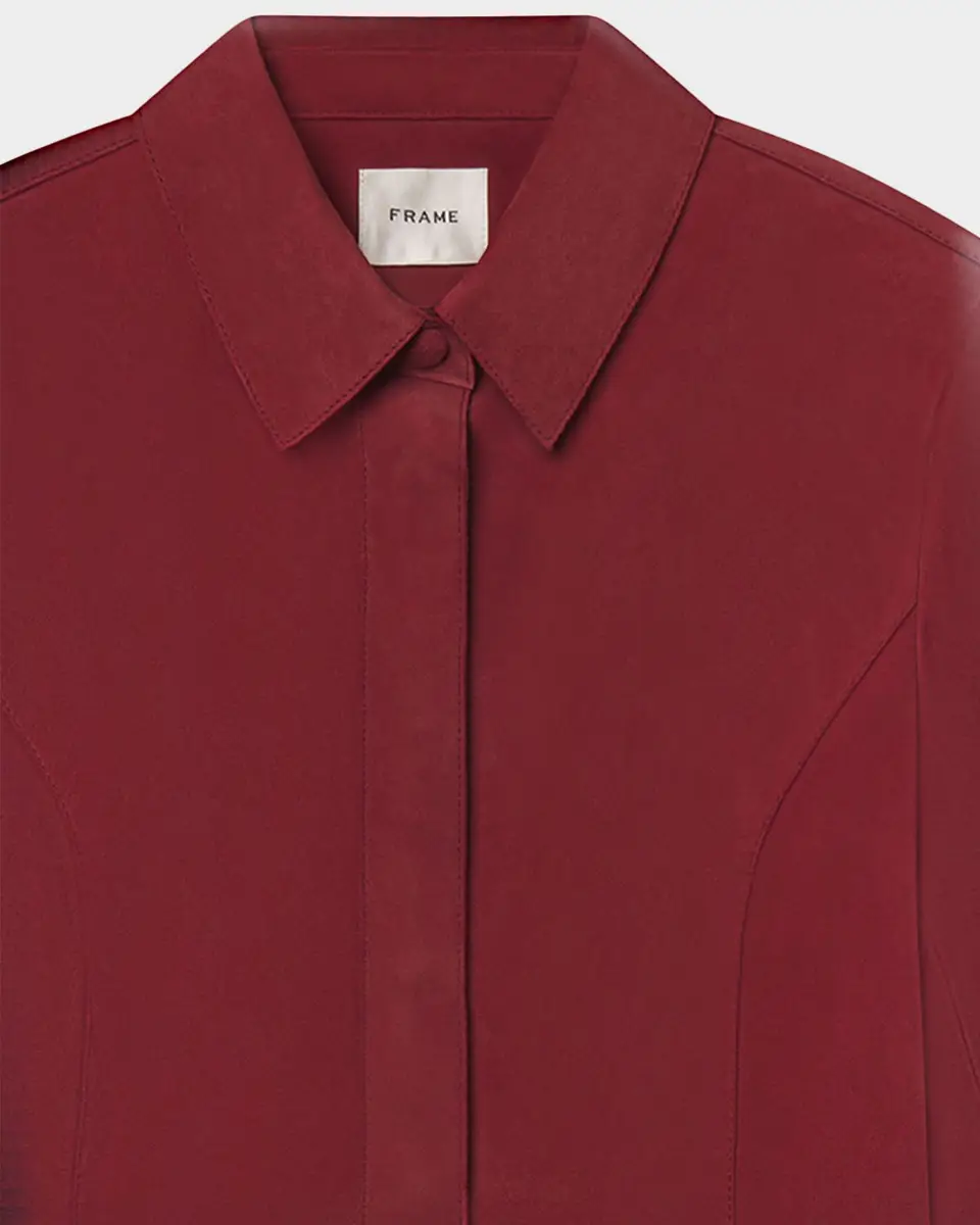 Frame The Suede Shirt | Thumbnail 8