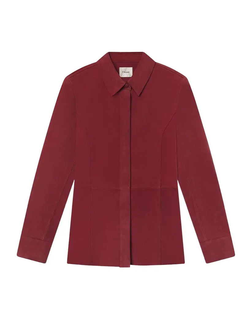 Frame The Suede Shirt | Image 1 Frame The Suede Shirt | Image 1