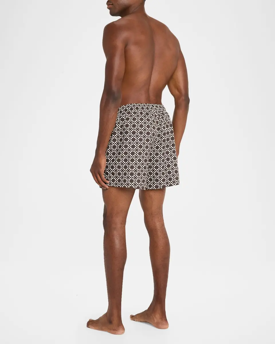 Simkhai Men's Malachi Printed Swim Shorts | Thumbnail 3 Simkhai Men's Malachi Printed Swim Shorts | Thumbnail 3