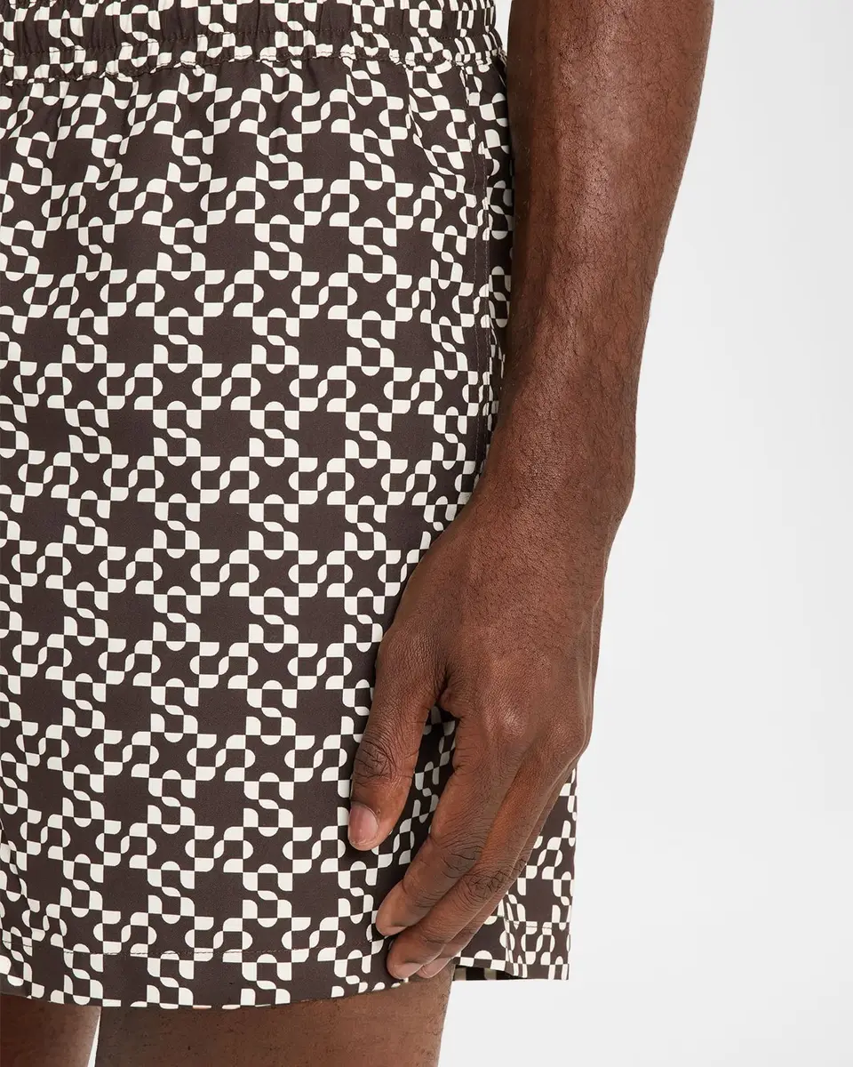 Simkhai Men's Malachi Printed Swim Shorts | Thumbnail 4 Simkhai Men's Malachi Printed Swim Shorts | Thumbnail 4