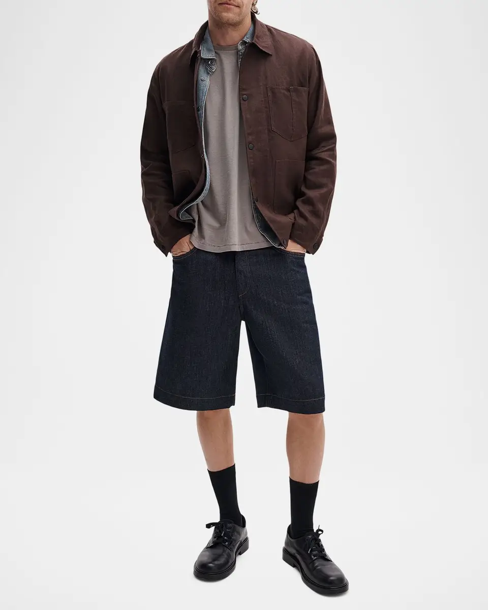 rag & bone Men's Calder Linen Overshirt | Thumbnail 2 rag & bone Men's Calder Linen Overshirt | Thumbnail 2