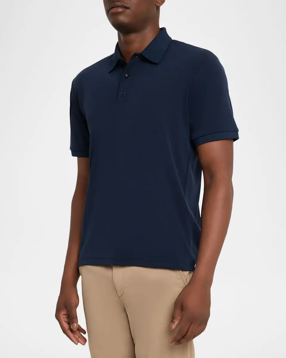 rag & bone Men's Slim Stretch Polo Shirt | Thumbnail 4 rag & bone Men's Slim Stretch Polo Shirt | Thumbnail 4