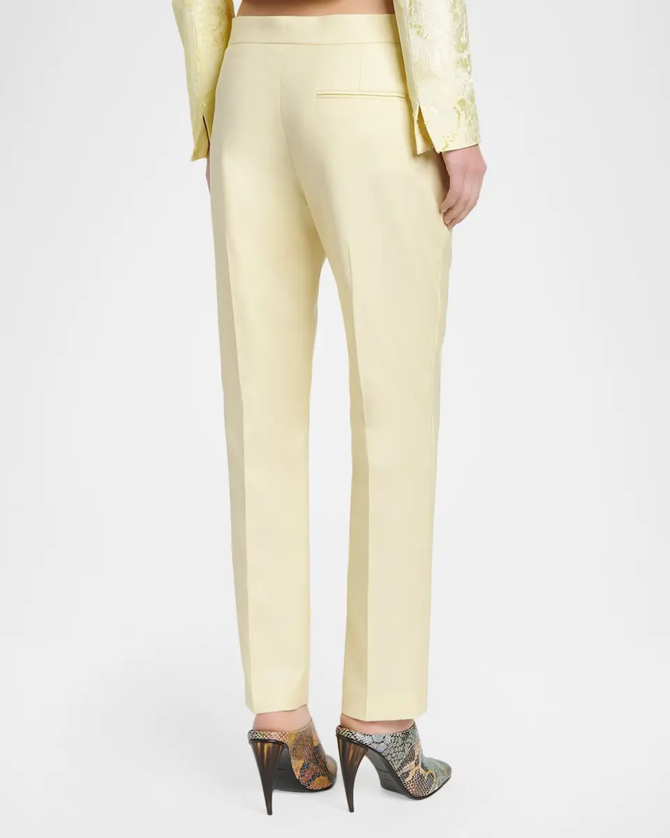Alexander McQueen Low-Rise Cigarette Trousers | Thumbnail 3 Alexander McQueen Low-Rise Cigarette Trousers | Thumbnail 3