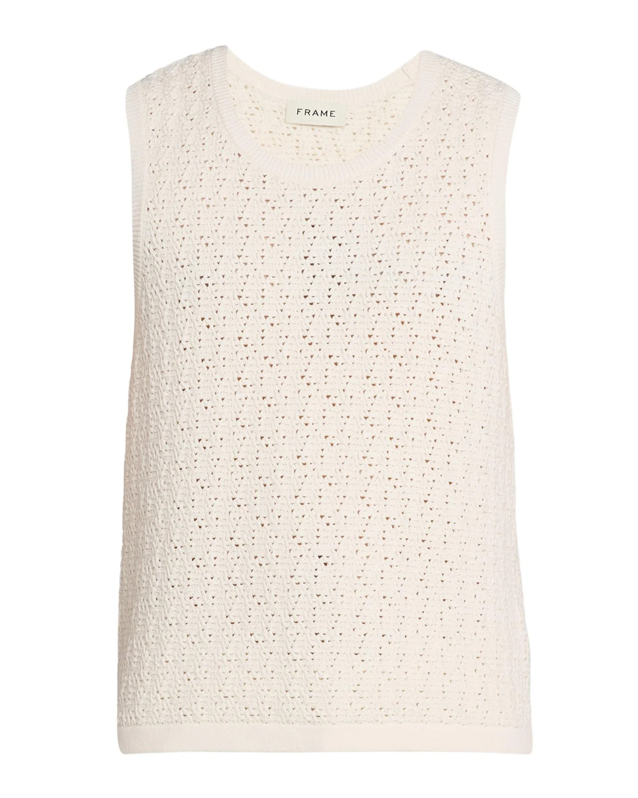 Men's Open Knit Cotton-Blend Vest Men's Open Knit Cotton-Blend Vest
