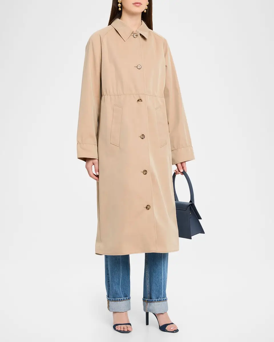 Dorothee Schumacher Luxury Layer Technical Cotton Trench Coat | Thumbnail 4 Dorothee Schumacher Luxury Layer Technical Cotton Trench Coat | Thumbnail 4