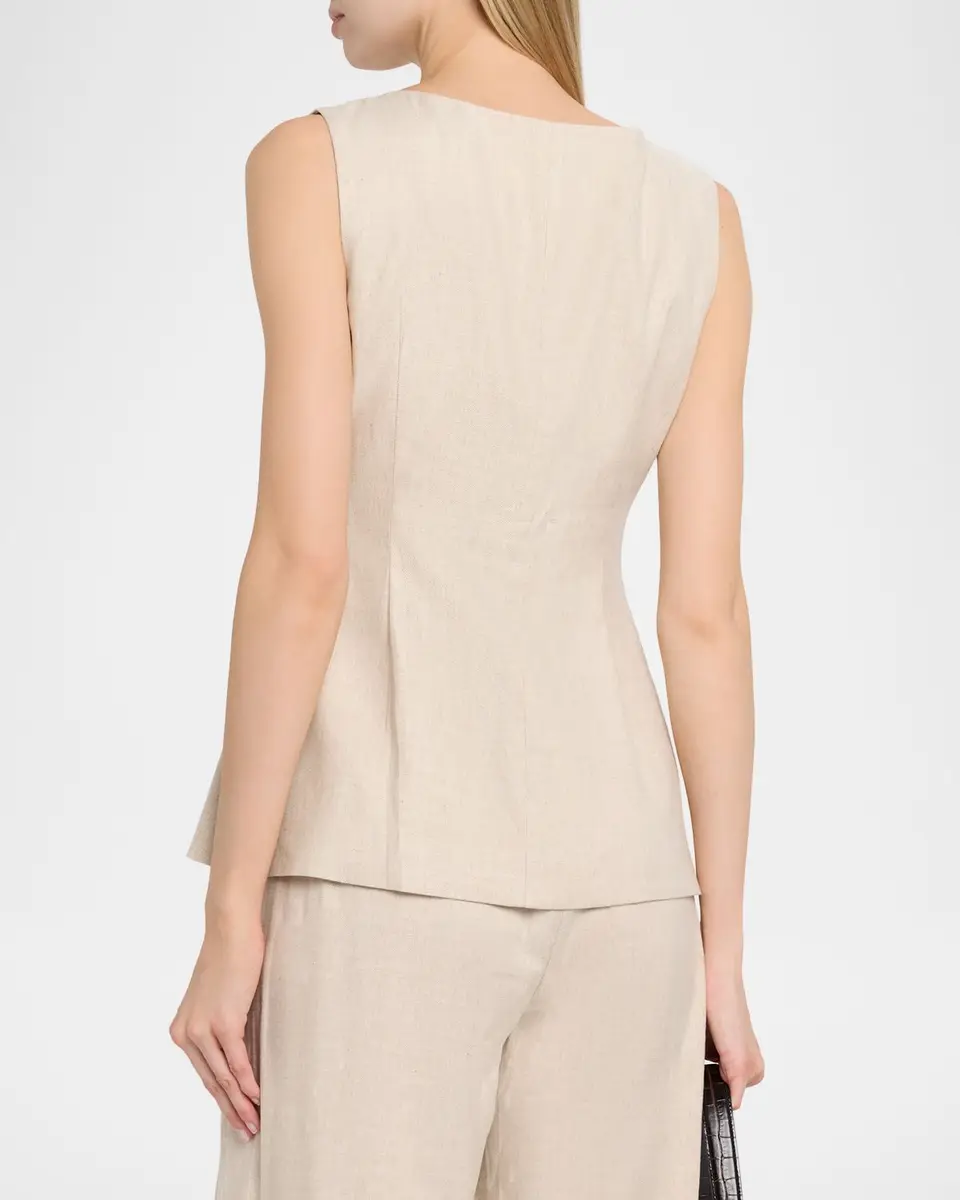 Toccin Amra Boat-Neck Vest | Thumbnail 3 Toccin Amra Boat-Neck Vest | Thumbnail 3