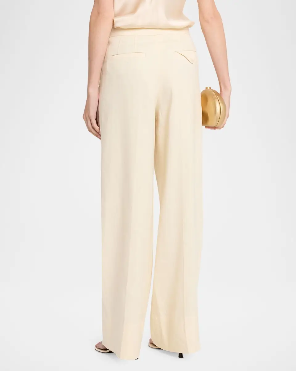 Dorothee Schumacher Casual Sophistication Linen-Cotton Wide-Leg Pants | Thumbnail 3