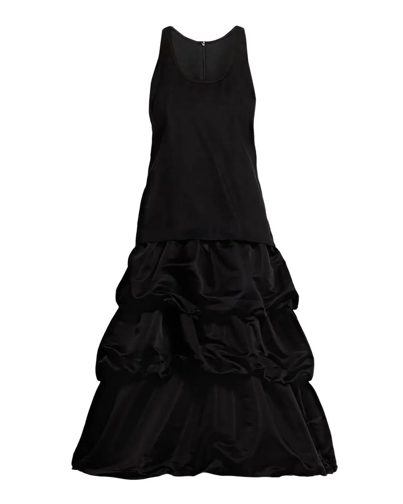 Dorothee Schumacher Casual Sophistication Bubble-Tiered Midi Dress | Image 1 Dorothee Schumacher Casual Sophistication Bubble-Tiered Midi Dress | Image 1