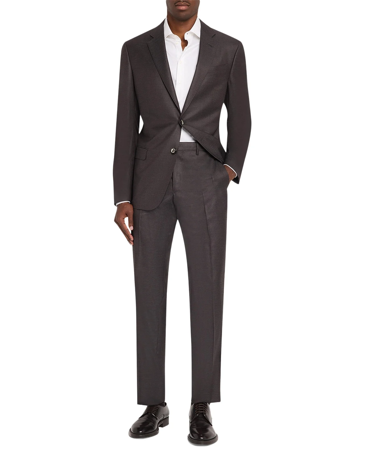 Giorgio Armani Men's Soft Line Micro-Check Two-Piece Suit