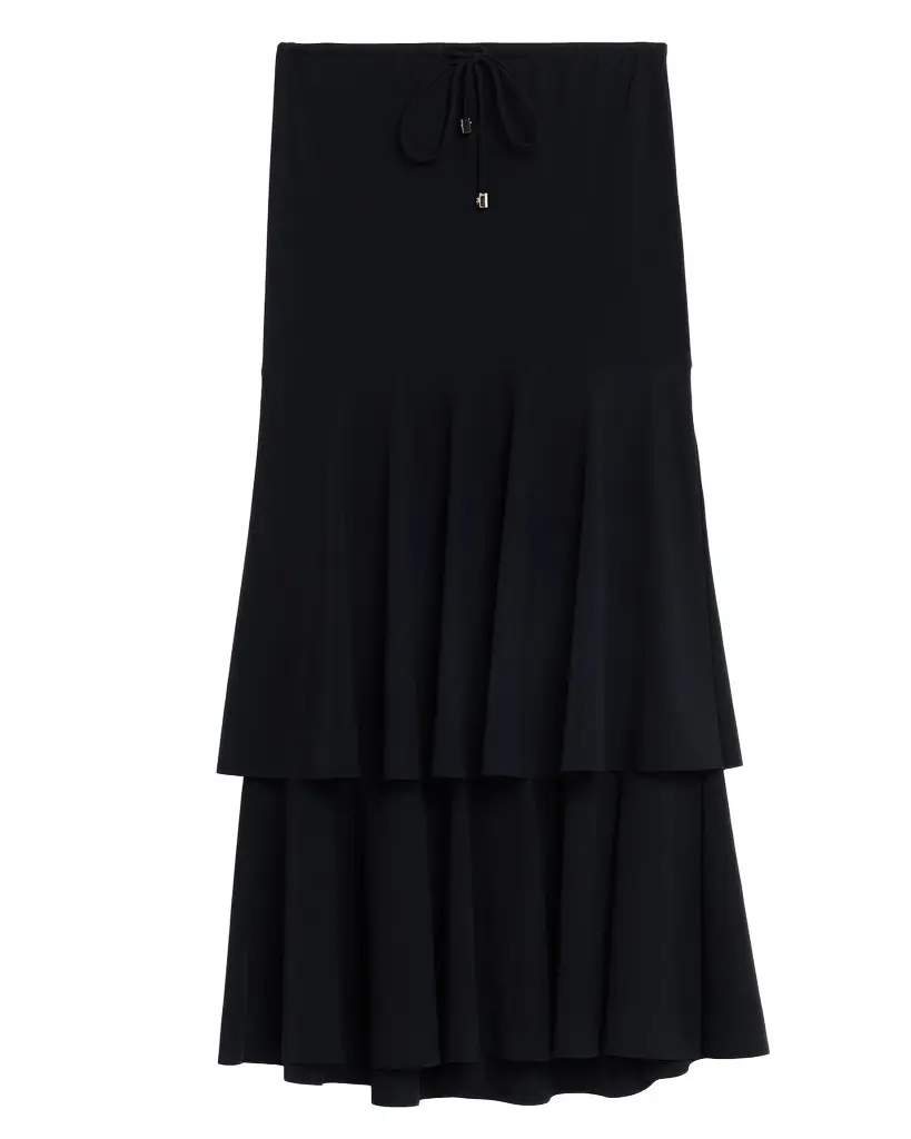 Dorothee Schumacher Modern Flow Tiered Midi Skirt | Image 1 Dorothee Schumacher Modern Flow Tiered Midi Skirt | Image 1