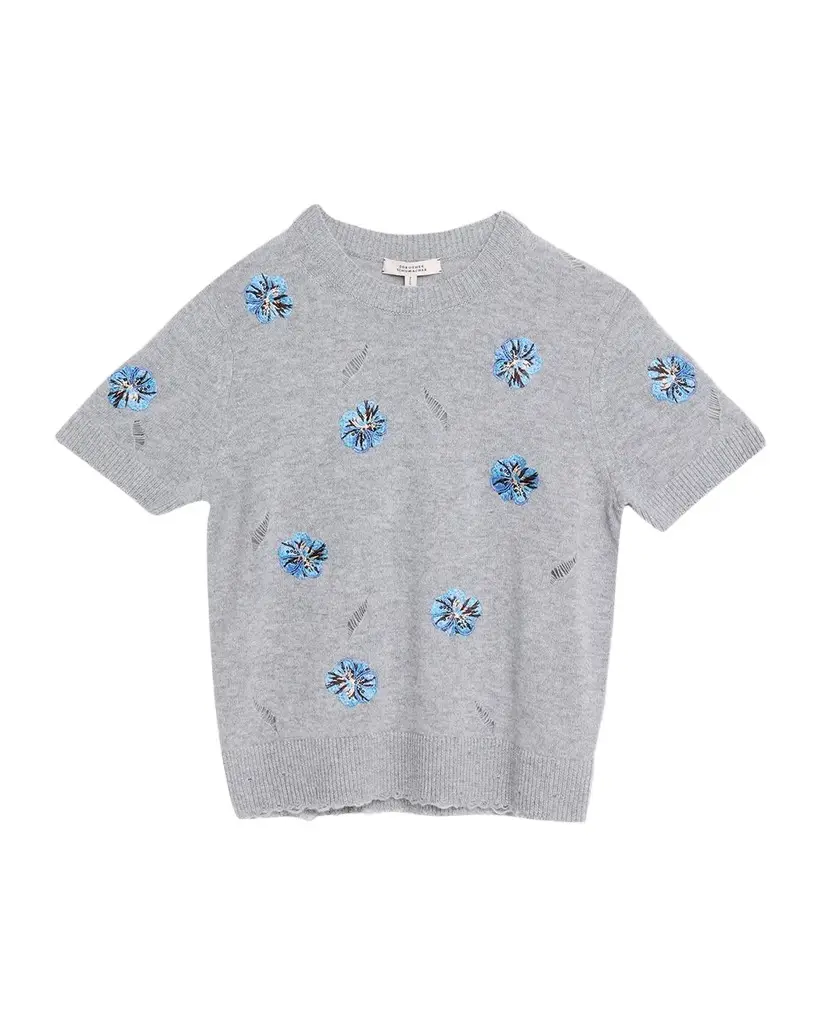 Dorothee Schumacher Blooming Statements Embroidered Pullover | Image 1 Dorothee Schumacher Blooming Statements Embroidered Pullover | Image 1