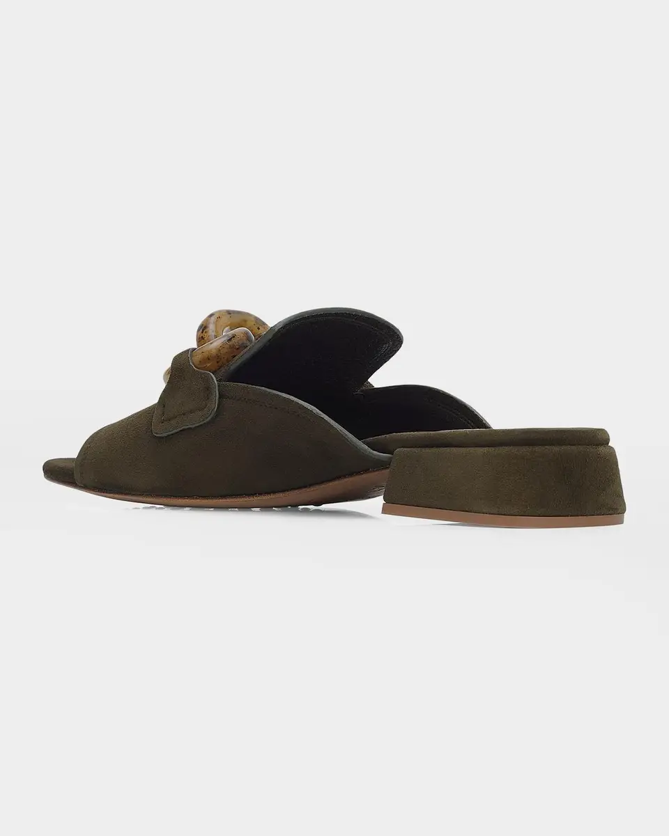 PEDRO GARCIA Enna Suede Mules | Thumbnail 4 PEDRO GARCIA Enna Suede Mules | Thumbnail 4