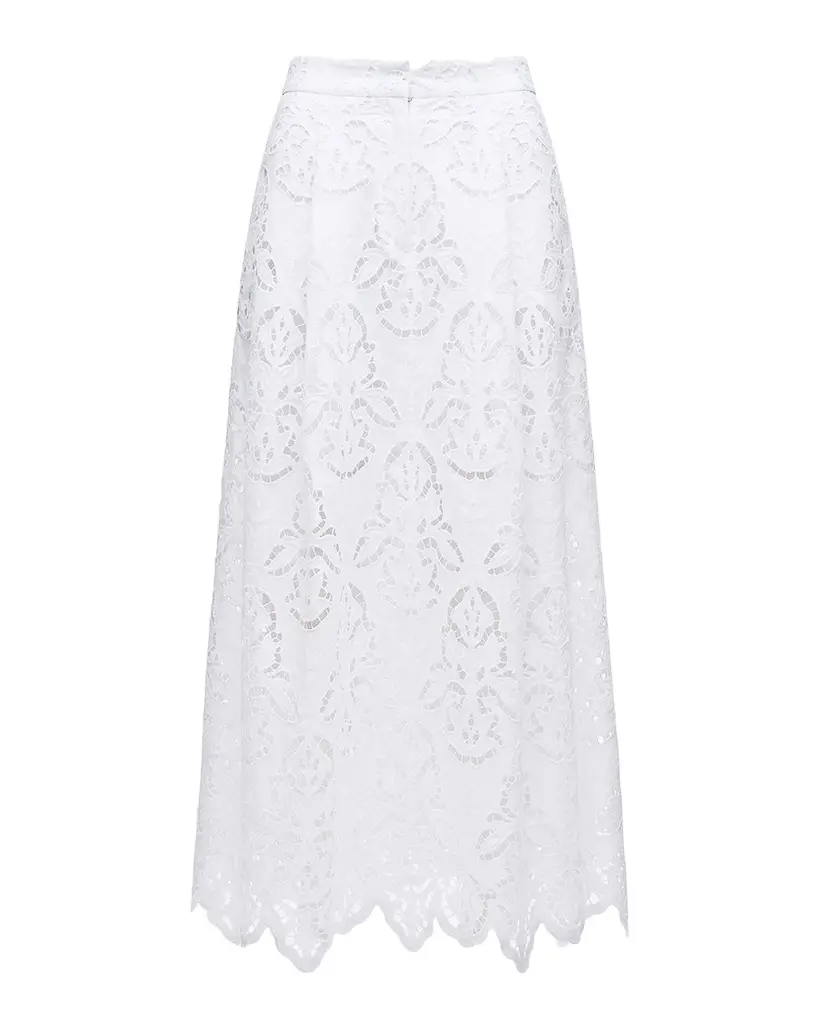 Stacy Embroidered Midi Skirt Stacy Embroidered Midi Skirt