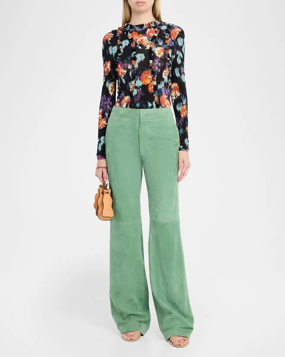 Ulla Johnson Freja Suede Pants | Thumbnail 2 Ulla Johnson Freja Suede Pants | Thumbnail 2