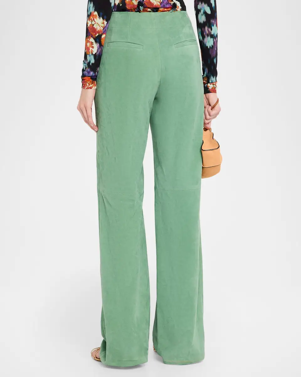 Ulla Johnson Freja Suede Pants | Thumbnail 3 Ulla Johnson Freja Suede Pants | Thumbnail 3