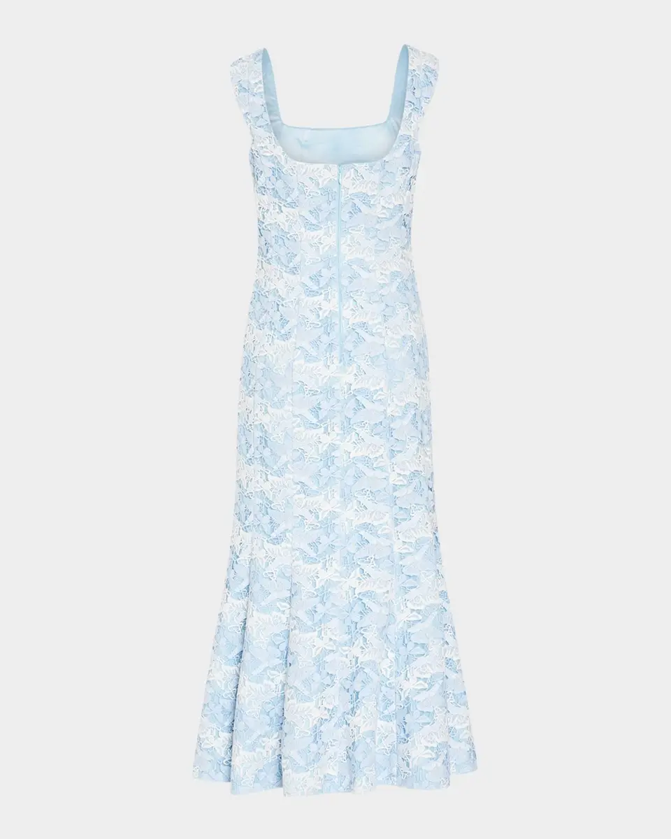 Milly Meg Butterfly Lace Midi Dress | Thumbnail 4 Milly Meg Butterfly Lace Midi Dress | Thumbnail 4