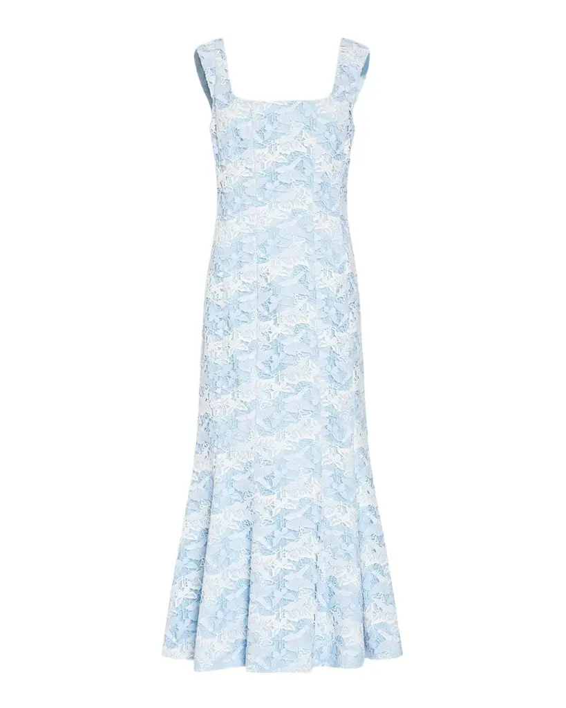 Milly Meg Butterfly Lace Midi Dress | Image 1 Milly Meg Butterfly Lace Midi Dress | Image 1