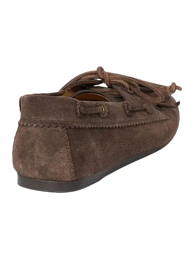 Fersi Tassel-Embellished Suede Loafers Fersi Tassel-Embellished Suede Loafers
