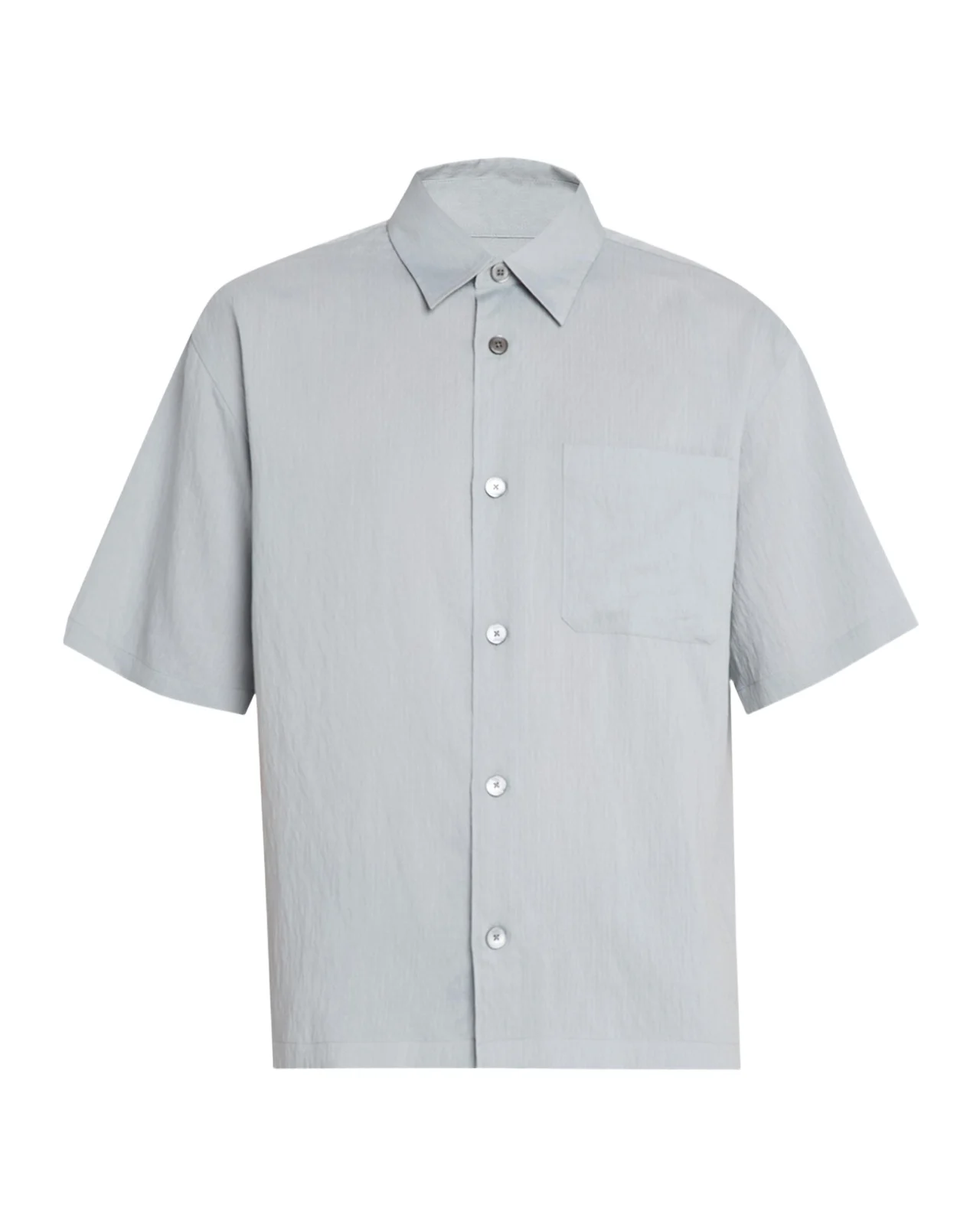 Frame Men's Viscose Blend Pocket Short-Sleeve Shirt