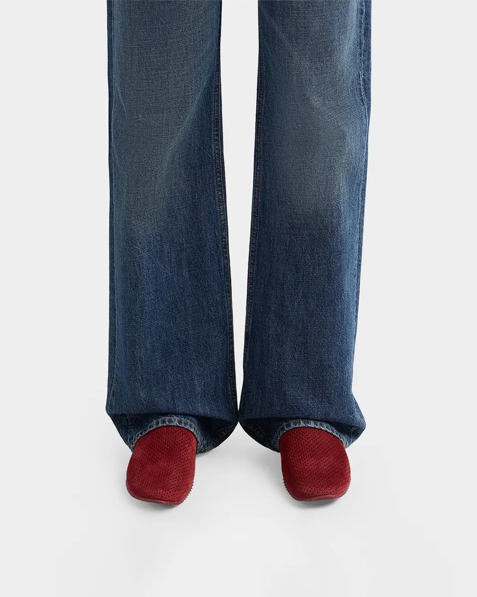 PEDRO GARCIA Cristiane Perforated Suede Loafers | Thumbnail 2 PEDRO GARCIA Cristiane Perforated Suede Loafers | Thumbnail 2