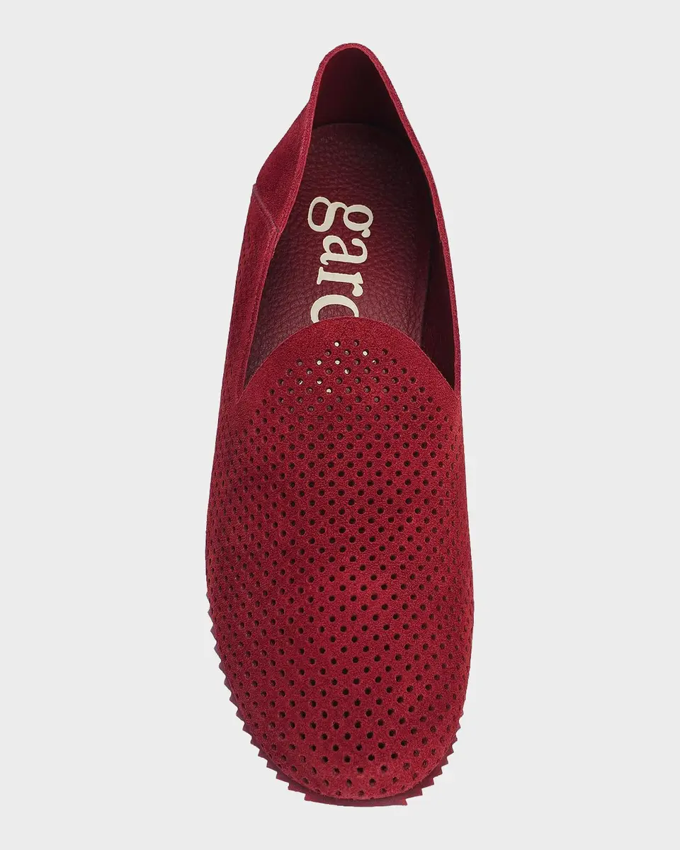 PEDRO GARCIA Cristiane Perforated Suede Loafers | Thumbnail 4 PEDRO GARCIA Cristiane Perforated Suede Loafers | Thumbnail 4