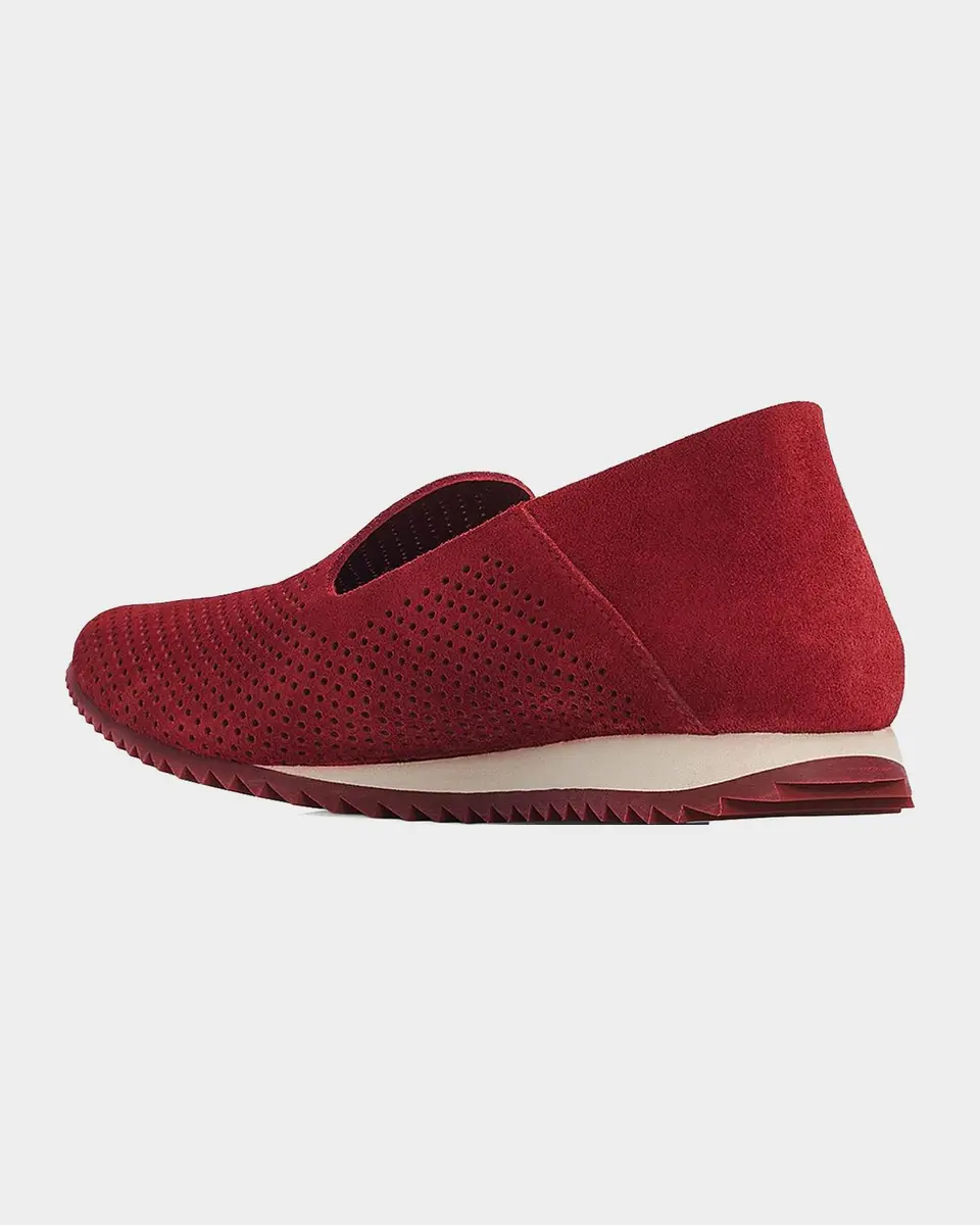 PEDRO GARCIA Cristiane Perforated Suede Loafers | Thumbnail 5 PEDRO GARCIA Cristiane Perforated Suede Loafers | Thumbnail 5