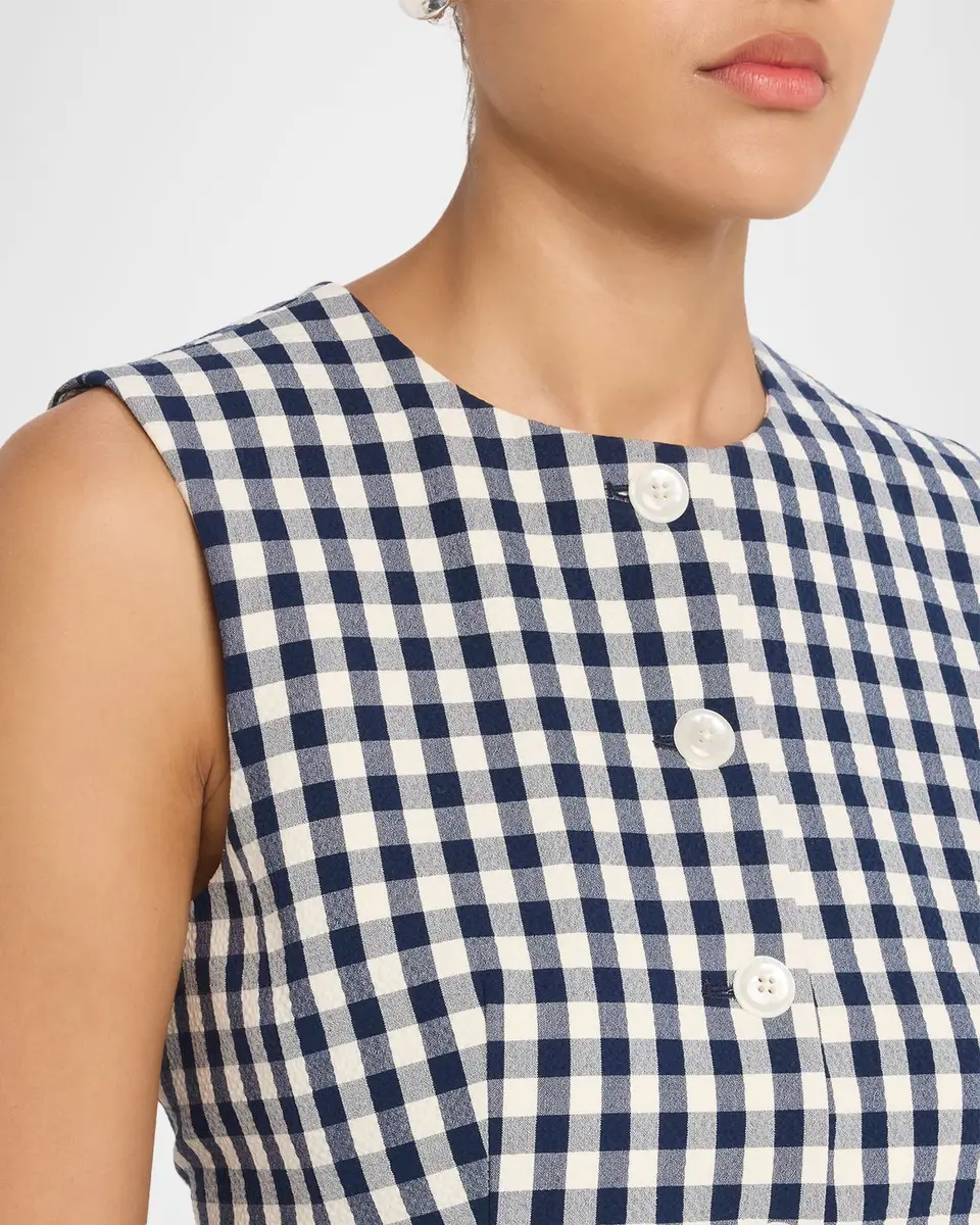 Veronica Beard Haina Gingham Shorts | Thumbnail 5 Veronica Beard Haina Gingham Shorts | Thumbnail 5