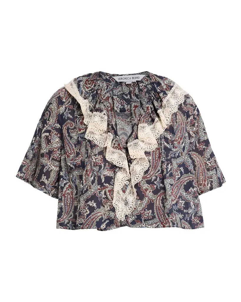 Veronica Beard Pamelis Paisley Top | Image 1 Veronica Beard Pamelis Paisley Top | Image 1