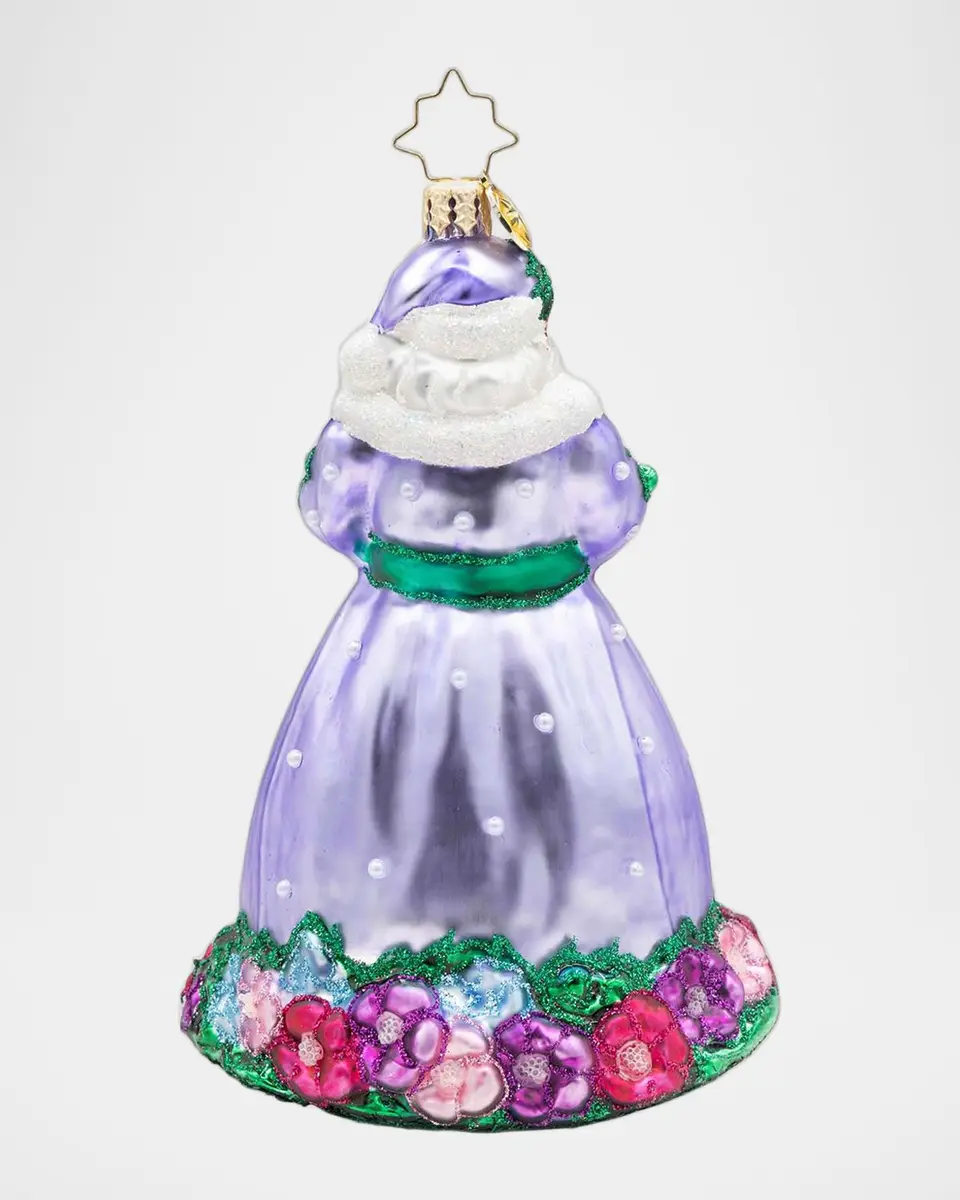 Christopher Radko Santa in Full Bloom Christmas Ornament | Thumbnail 2 Christopher Radko Santa in Full Bloom Christmas Ornament | Thumbnail 2