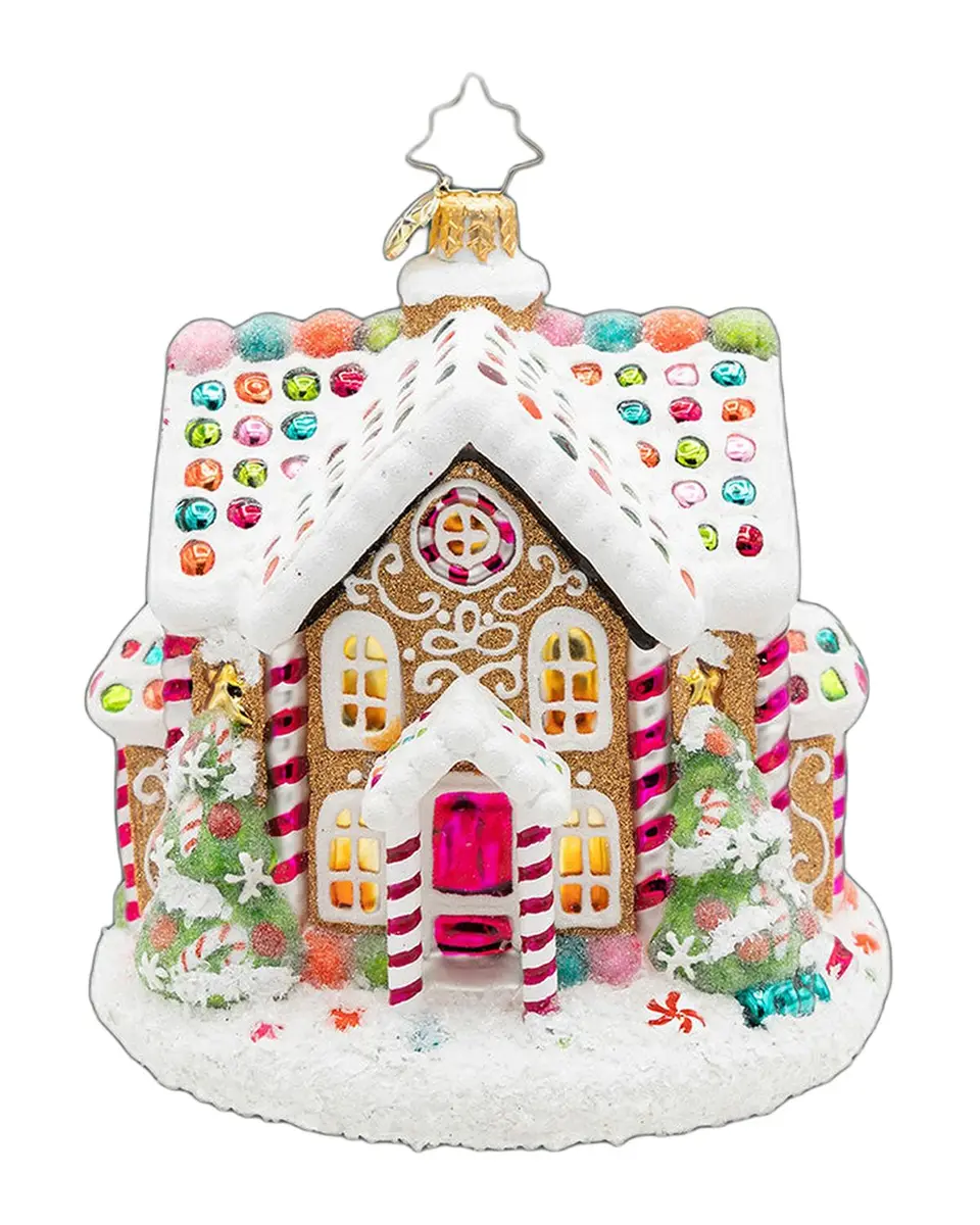 Christopher Radko Sweet Treat House Christmas Ornament | Thumbnail 3 Christopher Radko Sweet Treat House Christmas Ornament | Thumbnail 3
