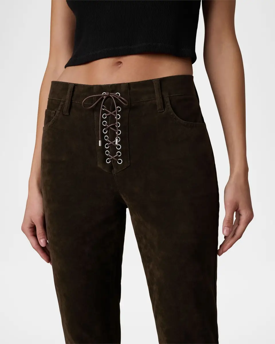 Joe's Jeans x WeWoreWhat The Vegan Suede Bootcut Jeans | Thumbnail 5 Joe's Jeans x WeWoreWhat The Vegan Suede Bootcut Jeans | Thumbnail 5