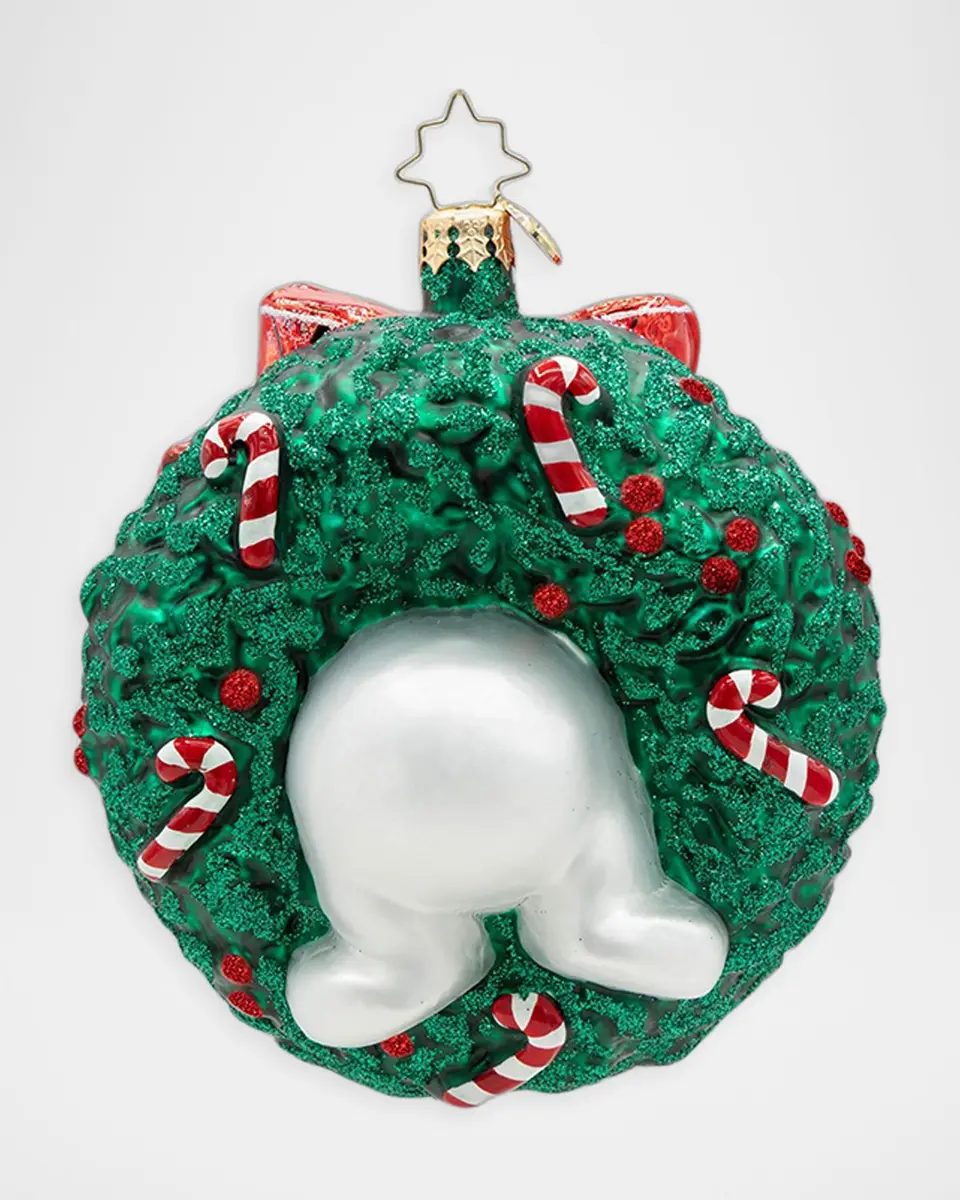 Christopher Radko Candy Cane Cuddles Christmas Ornament | Thumbnail 2 Christopher Radko Candy Cane Cuddles Christmas Ornament | Thumbnail 2