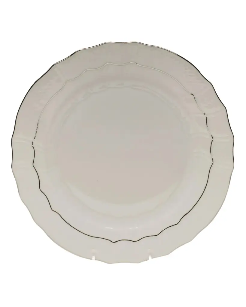 Herend Platinum Edge Dinner Plate