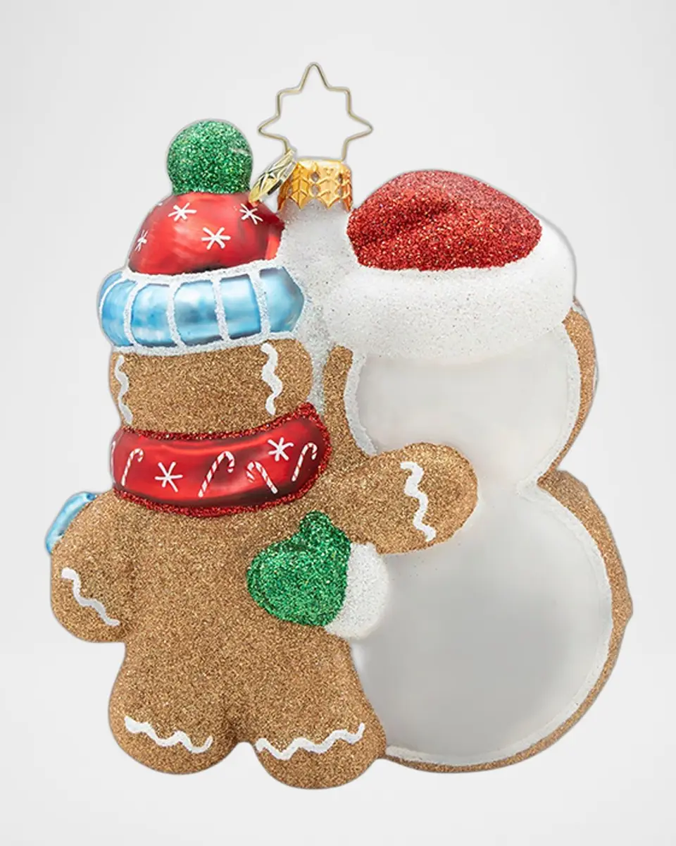 Christopher Radko Deck the Dough Christmas Ornament | Thumbnail 2 Christopher Radko Deck the Dough Christmas Ornament | Thumbnail 2