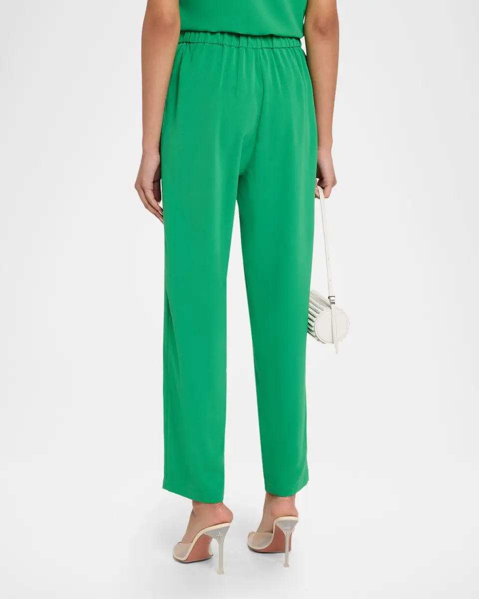 Misook Nora Crepe Straight-Leg Pants | Thumbnail 3 Misook Nora Crepe Straight-Leg Pants | Thumbnail 3
