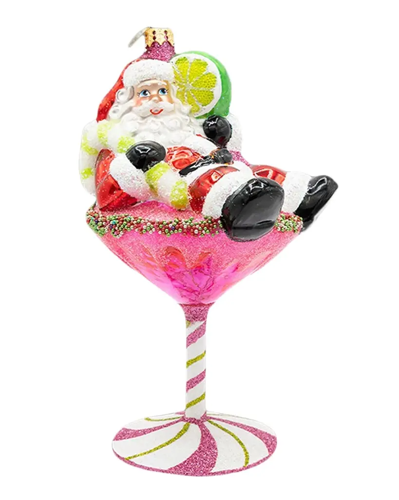 Christopher Radko Santa's Christmas Cosmo Ornament | Image 1 Christopher Radko Santa's Christmas Cosmo Ornament | Image 1