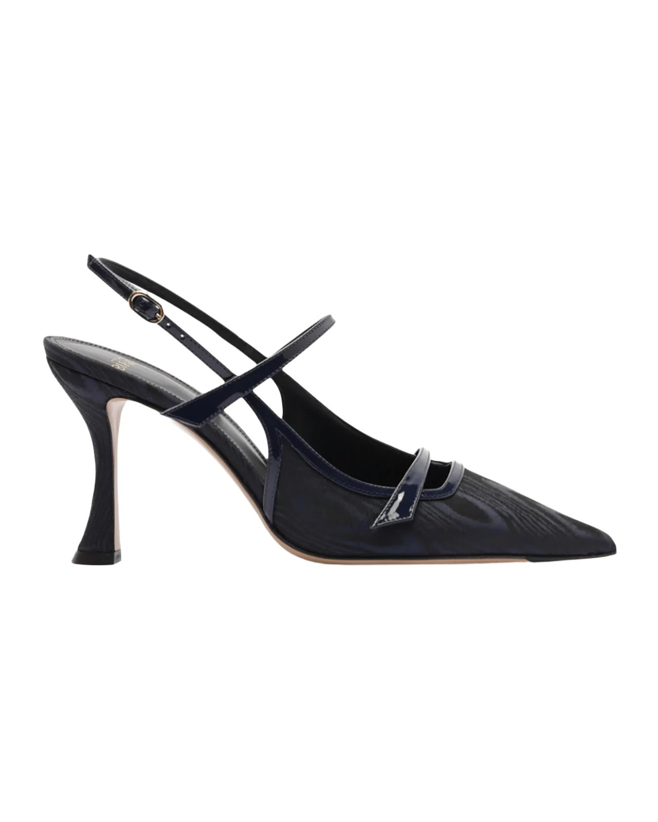 85mm Tita Moire Slingback Pumps 85mm Tita Moire Slingback Pumps