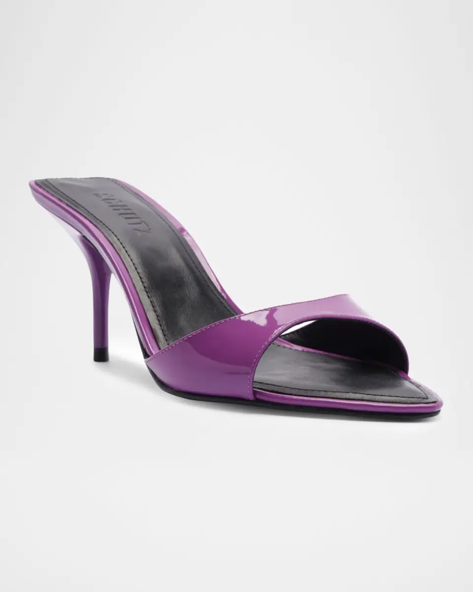 Schutz 75mm Elodie Patent Leather Mules | Thumbnail 2 Schutz 75mm Elodie Patent Leather Mules | Thumbnail 2