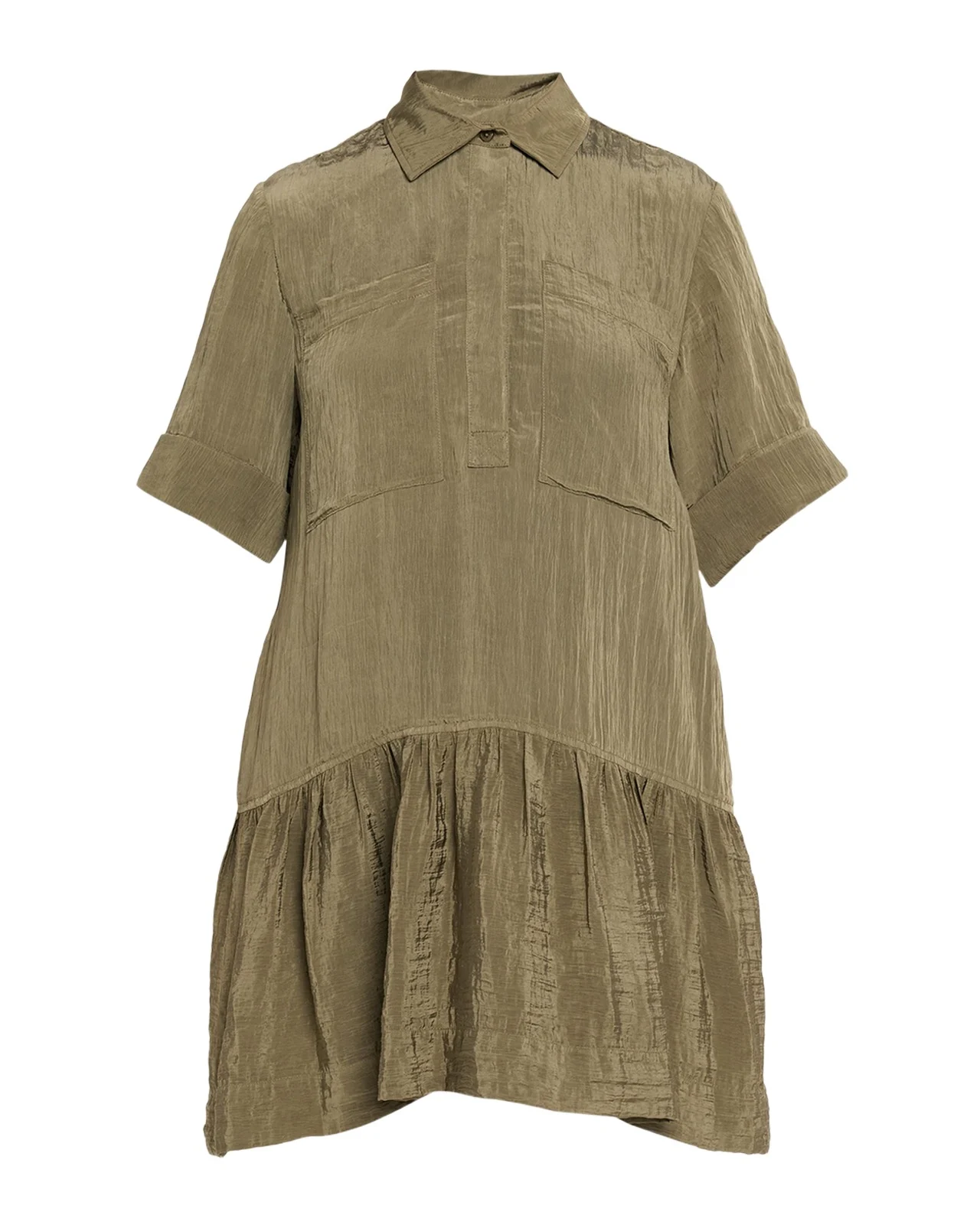 Cris Short-Sleeve Shirtdress Cris Short-Sleeve Shirtdress