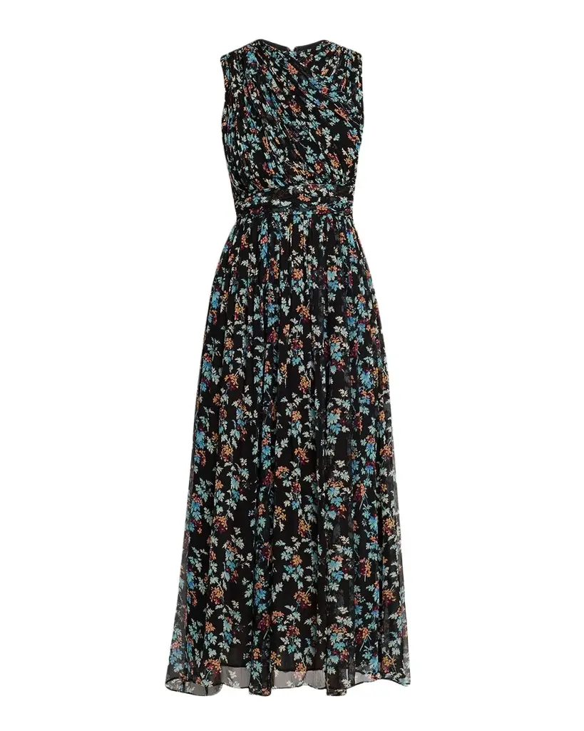 Ulla Johnson Celestina Floral Silk Chiffon Maxi Dress | Image 1 Ulla Johnson Celestina Floral Silk Chiffon Maxi Dress | Image 1