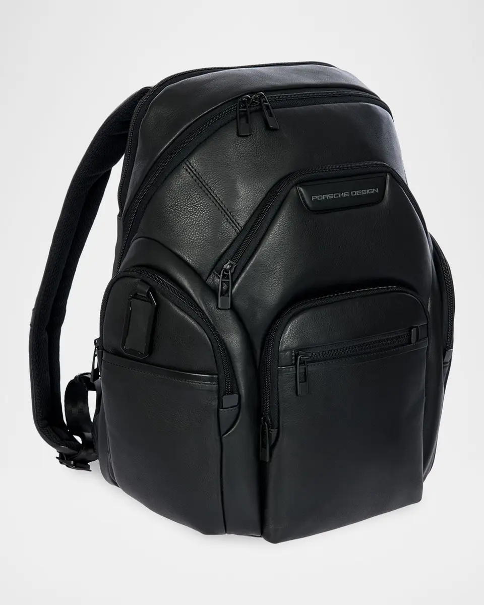Porsche Design Roadster Leather Evo Backpack, Large | Thumbnail 2 Porsche Design Roadster Leather Evo Backpack, Large | Thumbnail 2