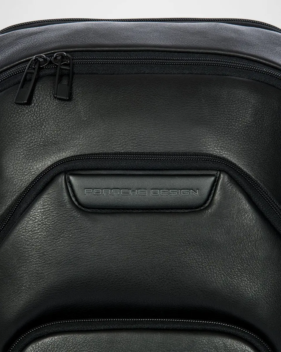 Porsche Design Roadster Leather Evo Backpack, Large | Thumbnail 5 Porsche Design Roadster Leather Evo Backpack, Large | Thumbnail 5