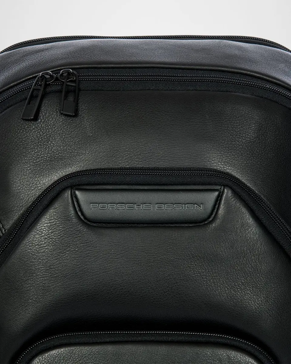 Porsche Design Roadster Leather Evo Backpack, Large | Thumbnail 6 Porsche Design Roadster Leather Evo Backpack, Large | Thumbnail 6