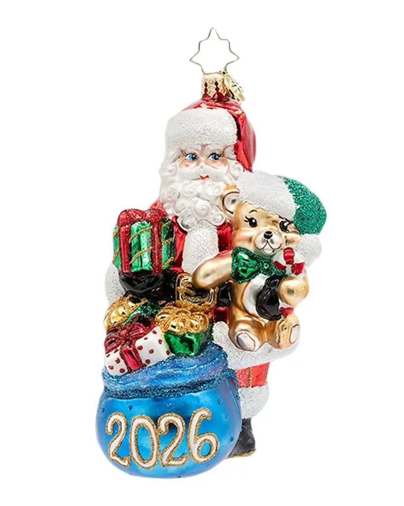 Christopher Radko St. Nick's 2026 Christmas Ornament | Image 1 Christopher Radko St. Nick's 2026 Christmas Ornament | Image 1