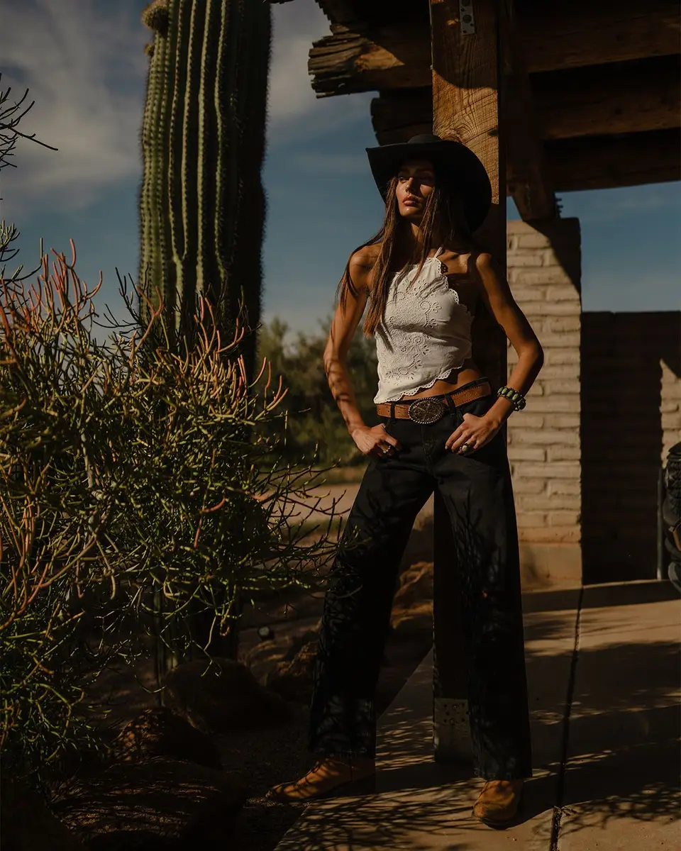 Joe's Jeans x WeWoreWhat The Ranch Tank Top | Thumbnail 6 Joe's Jeans x WeWoreWhat The Ranch Tank Top | Thumbnail 6