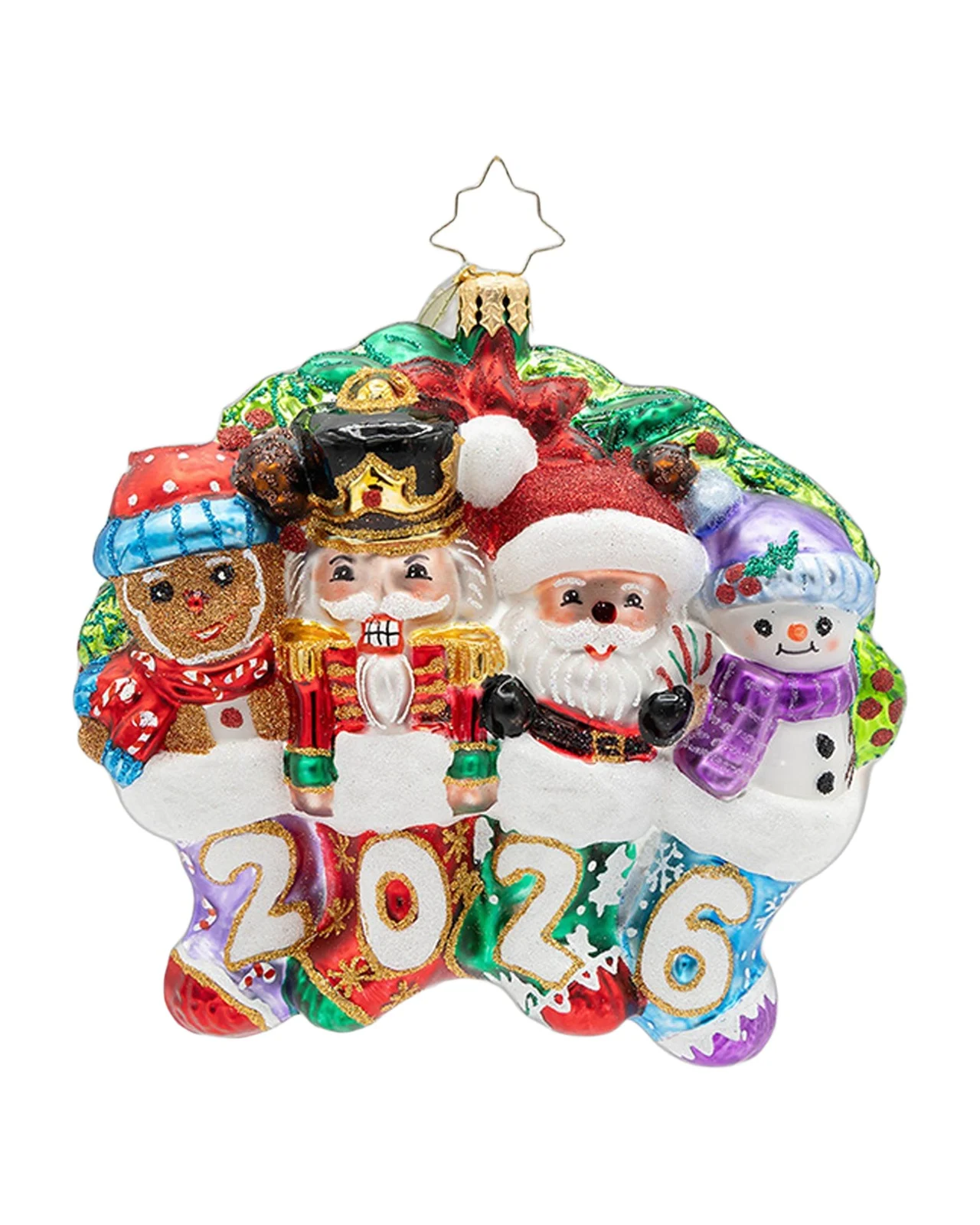 Christopher Radko 2026 Together for the Holidays Christmas Ornament