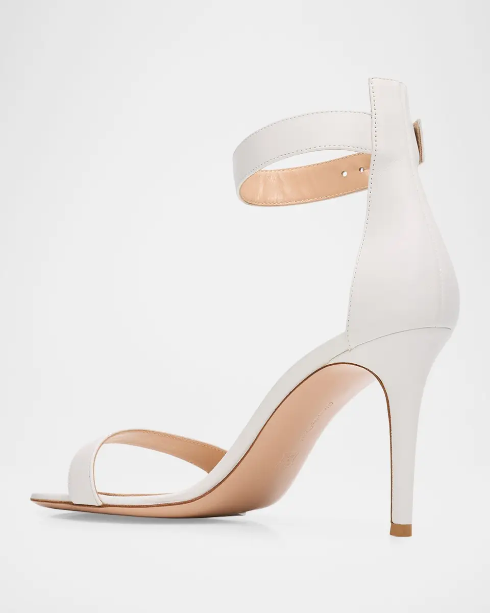 Gianvito Rossi 85mm Portofino Nappa Leather Ankle-Strap Sandals | Thumbnail 4 Gianvito Rossi 85mm Portofino Nappa Leather Ankle-Strap Sandals | Thumbnail 4